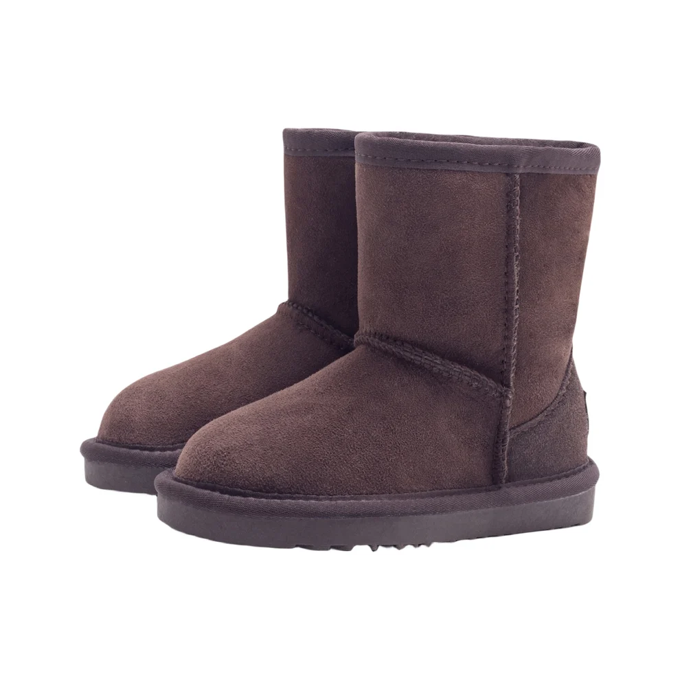 auzland-short-classic-kids-shepskin-ugg-boots-chocolate-1.webp