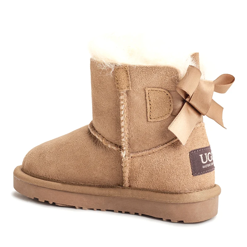 auzland-short-bow-kids-shepskin-ugg-boots-dust-chestnut-4.webp