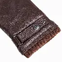 auzland-nappa-Men-leather-silver-stud-gloves-chocolate-3.webp