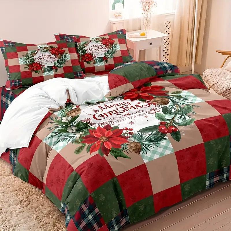 [DMQ002-AU Single] All Size Ultra Soft Flowers Floral Duvet Quilt Cover Bedding Set (AU Single)