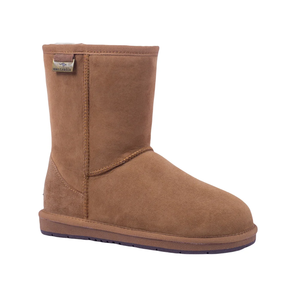 [AUZ026-CHEST-5] UGG Short Classic Suede Boots (Chestnut, AU Ladies 5 / Men 3 / EU 35)