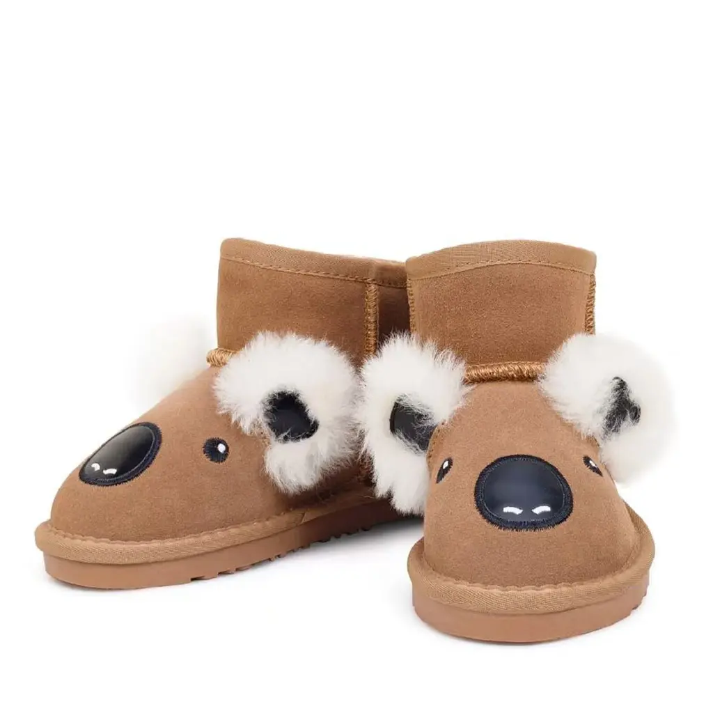 [AUZ031-CHEST-5-6] UGG Kids Koala Boots (Chestnut, AU Kids 5-6 / EU 22-23)