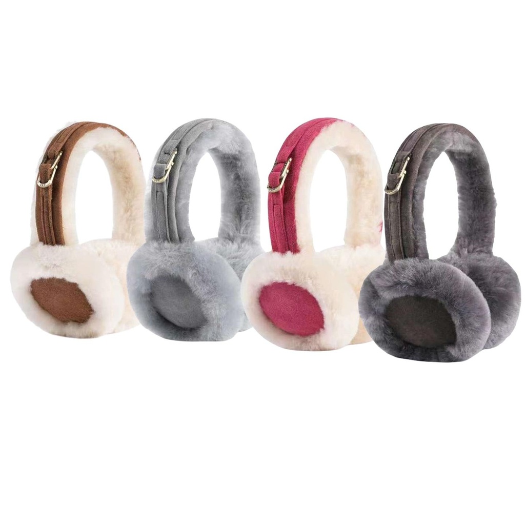 [AUZH006] Premium Adjustable UGG Earmuff (Black)
